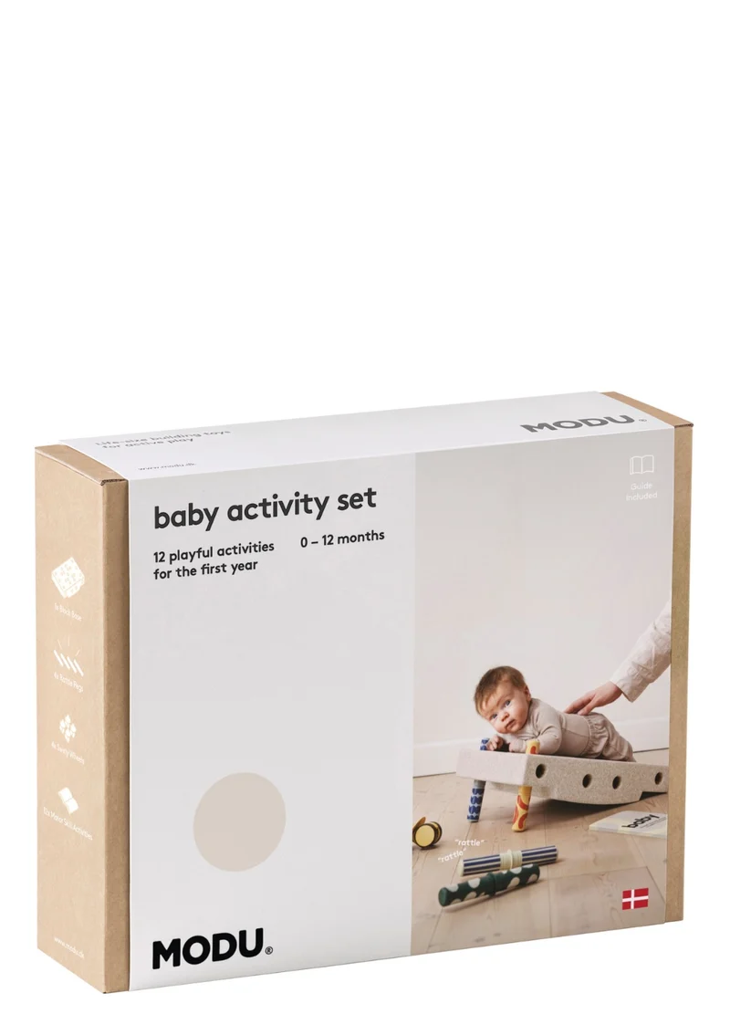 Baby Activity Set 10-teilig Sand Grey / Honey Yellow