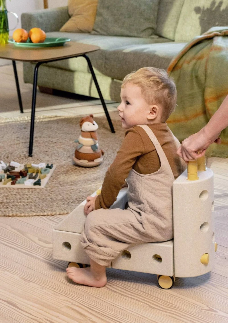 Bauspielzeug 'Explorer-Set' 20-teilig Sand Grey / Honey Yellow