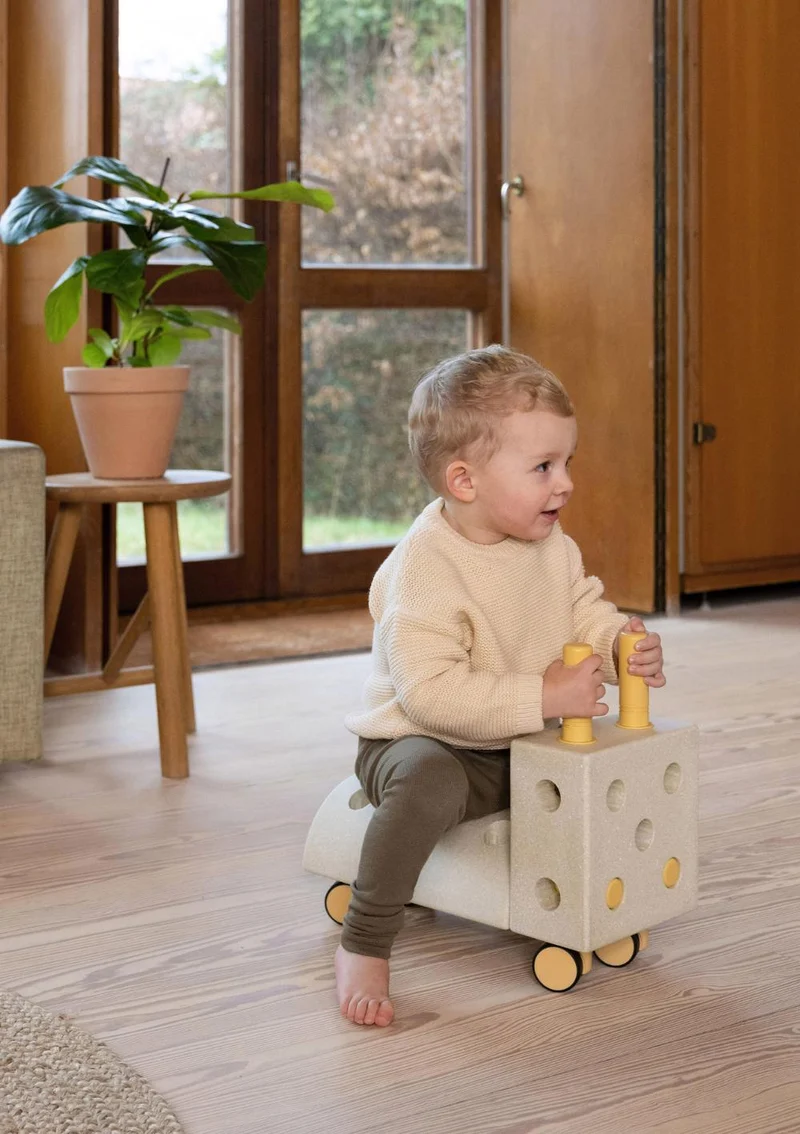 Bauspielzeug 'Curiosity-Set' 14-teilig Sand Grey / Honey Yellow
