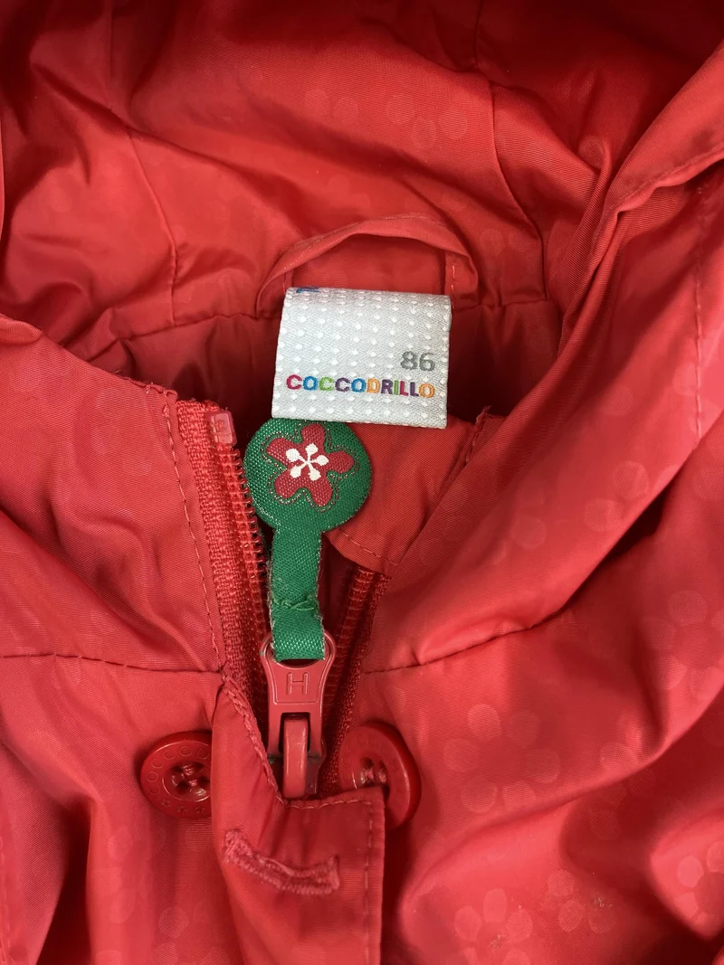 Coccodrillo Regenjacke mit herausnehmbarer Unterjacke 86 | 18m