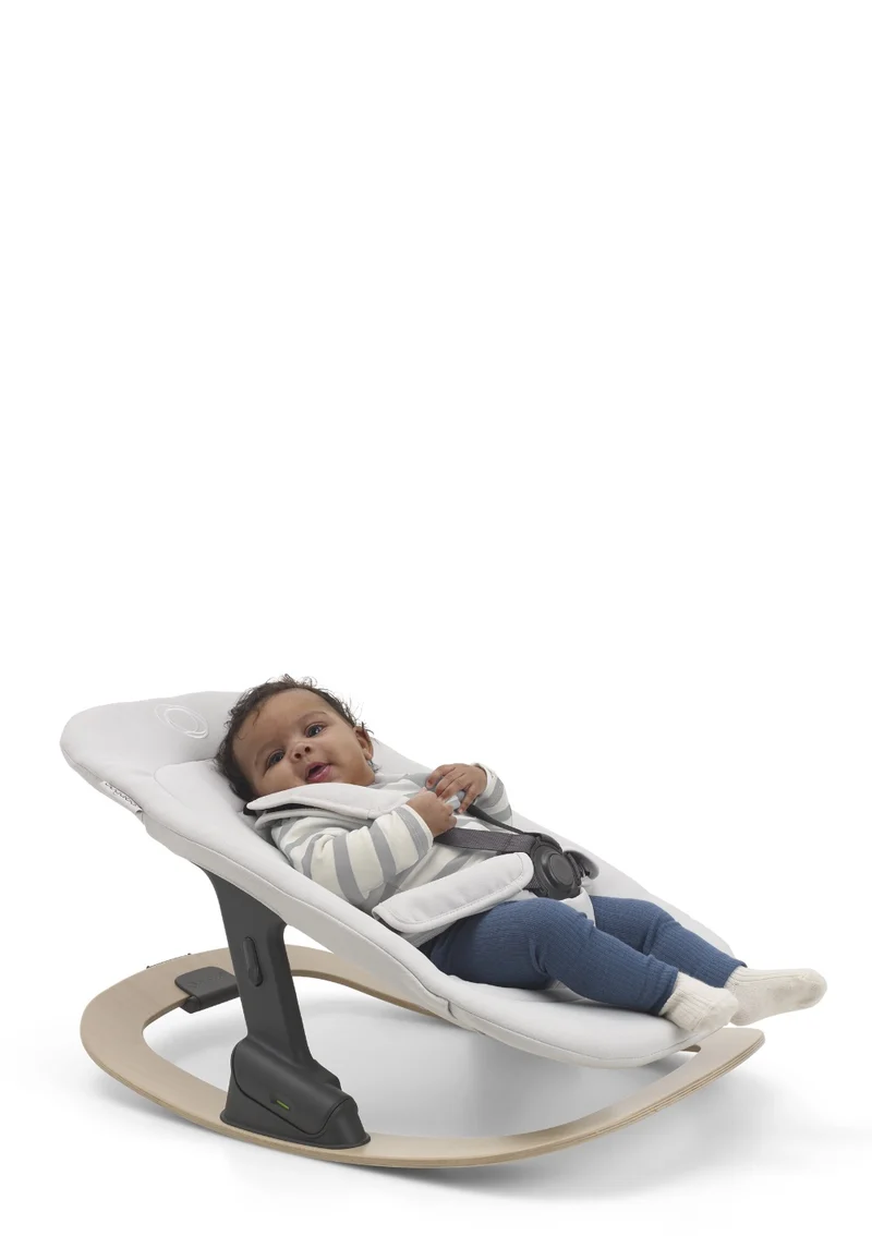 Babywippe 'Giraffe' Polarweiß