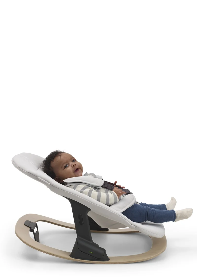 Babywippe 'Giraffe' Polarweiß