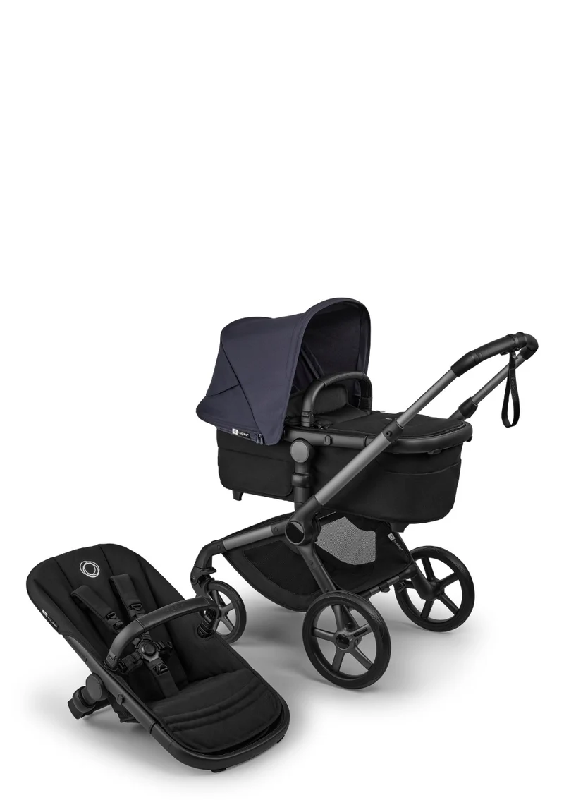Kinderwagen-Set 'Fox 5 Renew – designed by you' Graphit / Heritage Black