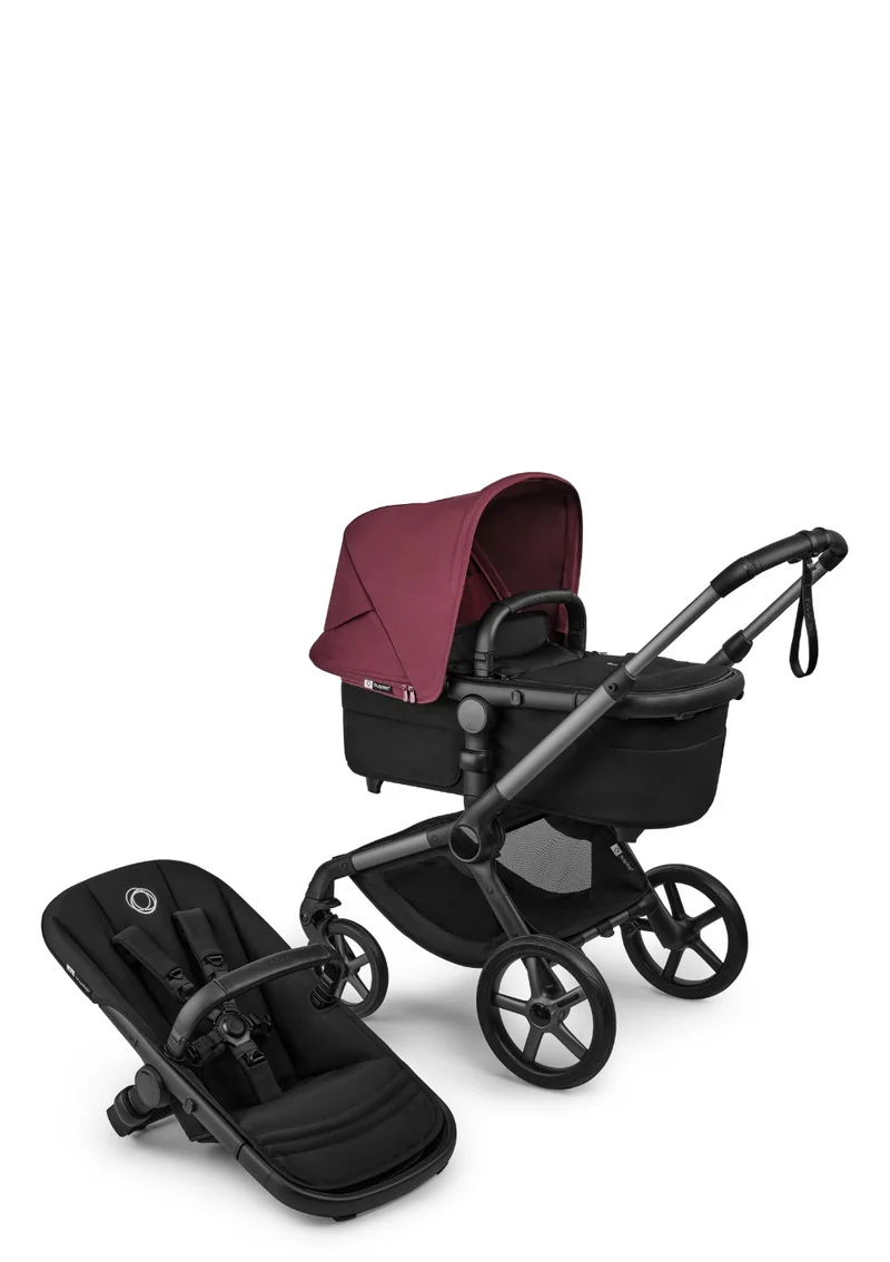 Kinderwagen-Set 'Fox 5 Renew – designed by you' Graphit / Heritage Black