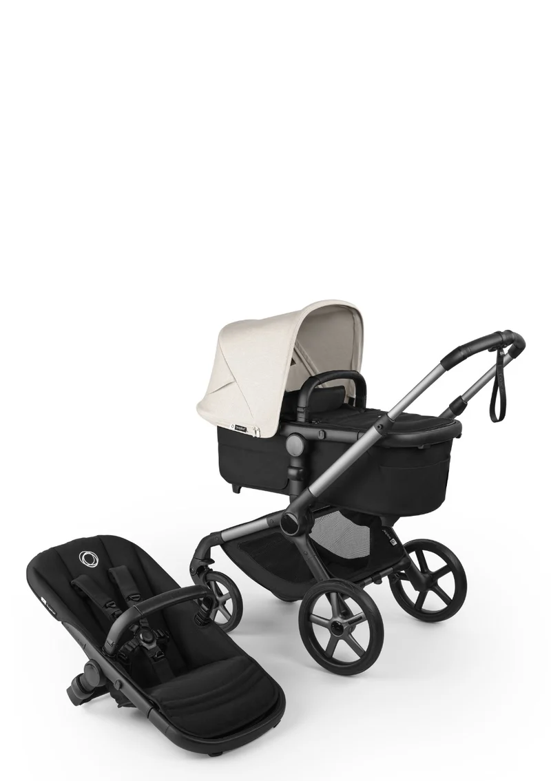 Kinderwagen-Set 'Fox 5 Renew – designed by you' Graphit / Heritage Black