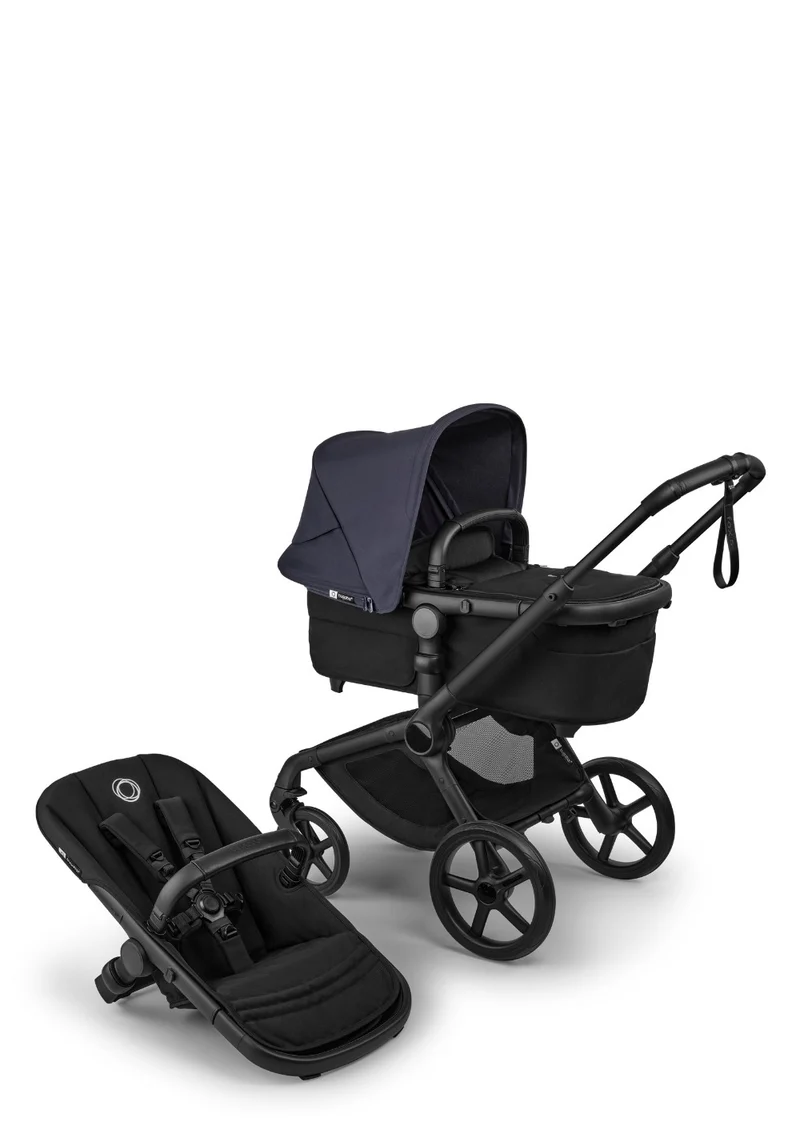 Kinderwagen-Set 'Fox 5 Renew – designed by you' Schwarz / Heritage Black