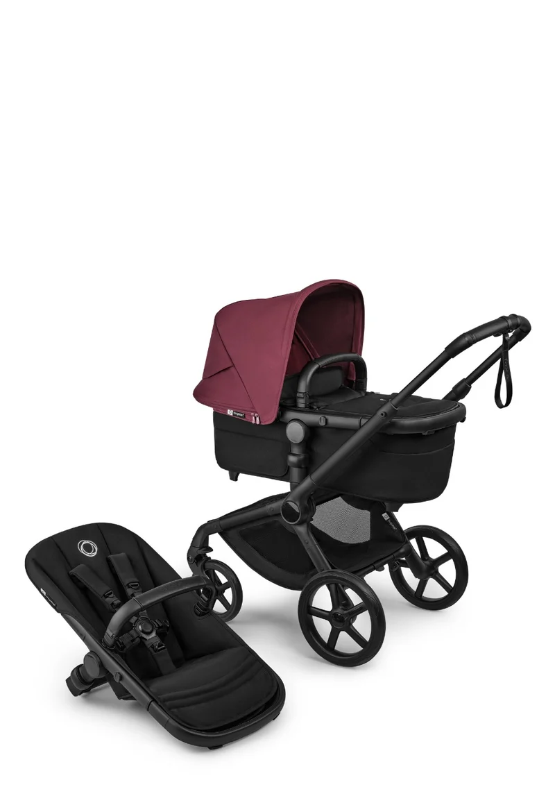 Kinderwagen-Set 'Fox 5 Renew – designed by you' Schwarz / Heritage Black