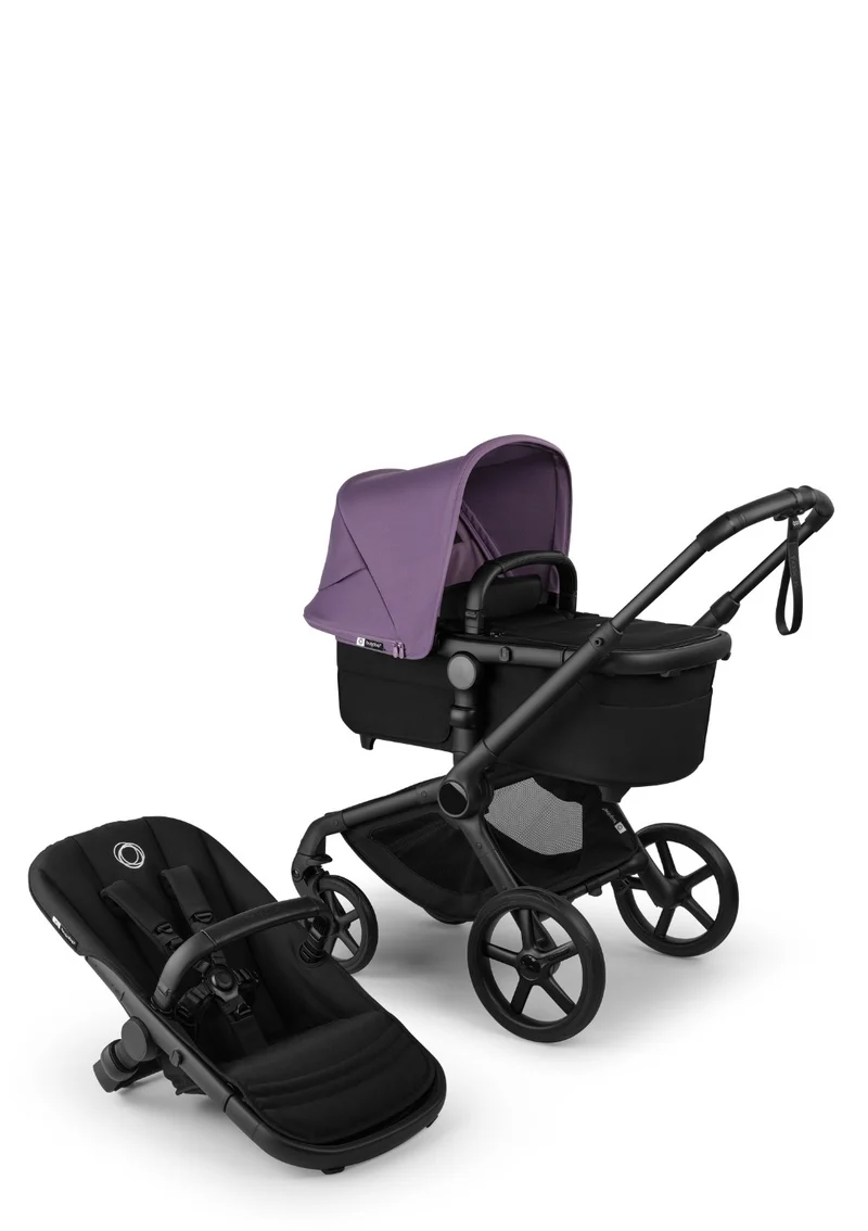Kinderwagen-Set 'Fox 5 Renew – designed by you' Schwarz / Heritage Black