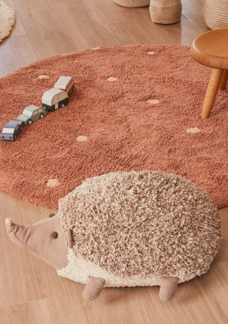 Sitzkissen 'Hedgehog' Brown