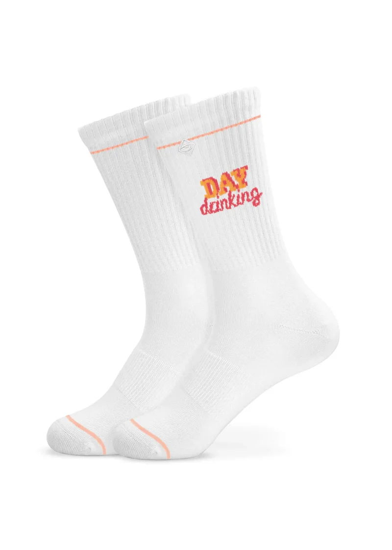 Tennissocken "Day Drinking" von J. Clay für Frauen und Männer