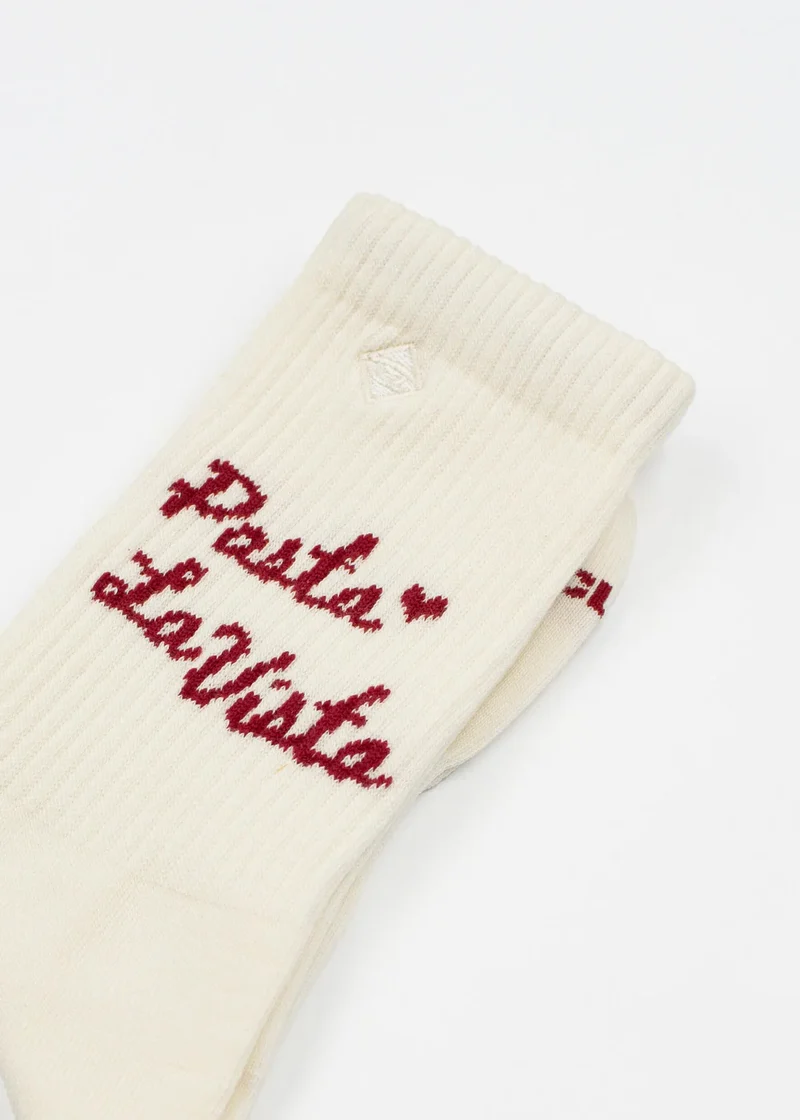 Tennissocken "Pasta La Vista" von J. Clay für Frauen und Männer