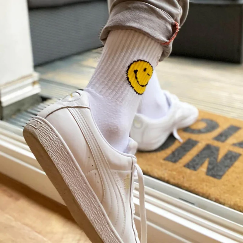 Smiley - Tennissocken von J. Clay für Frauen und Männer