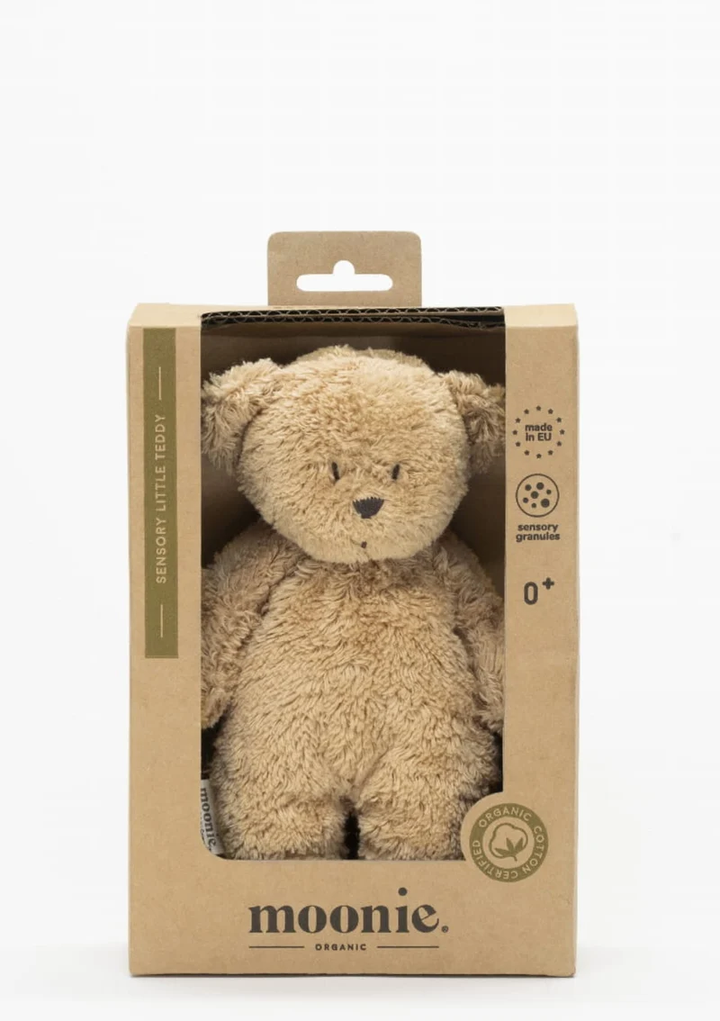 Teddybär 'Organic Sensory Little Teddy' cappuccino