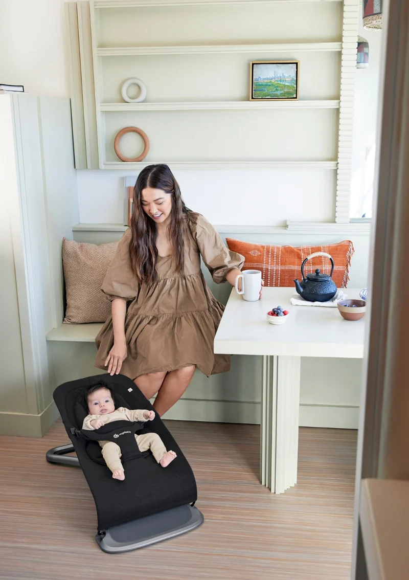 3-in-1 Babywippe 'Evolve' Knit Onyx Black