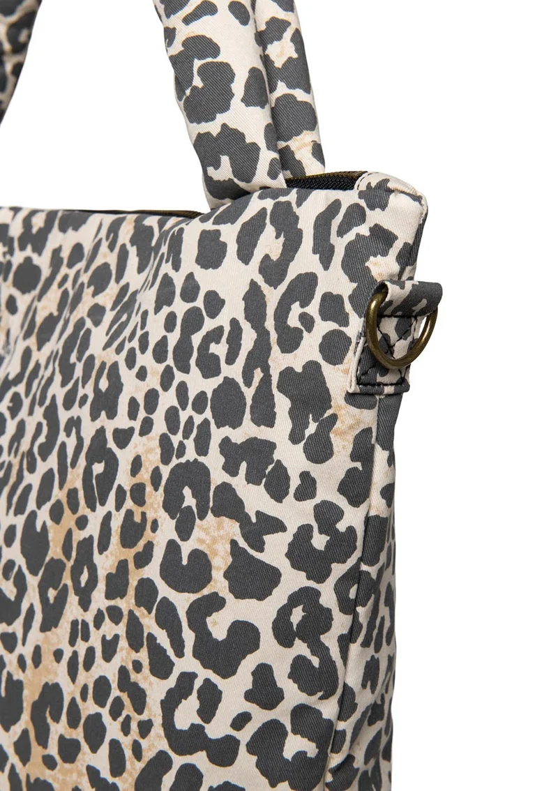 Wickeltasche 'Soft Cotton Diaper Bag' Leopard