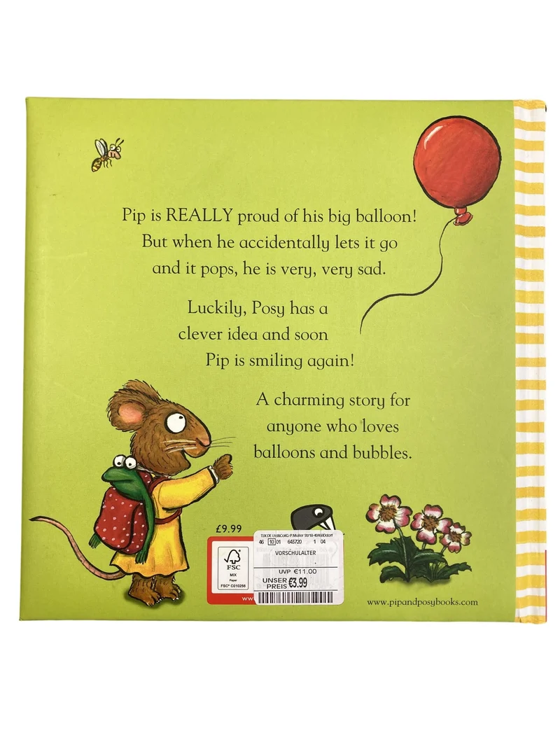 Nosy Crow Pip and Posy - The Big Ballon