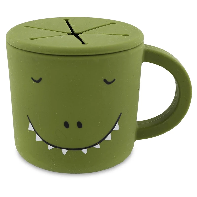 Silikon-Snackbecher "Mr. Dino" von Trixie Baby