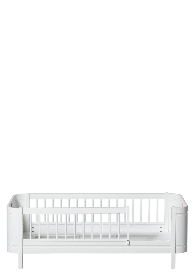 Juniorbett 'Wood Mini+' weiß 162 x 68 cm