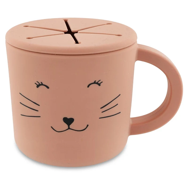 Silikon-Snackbecher "Mrs. Cat" von Trixie Baby