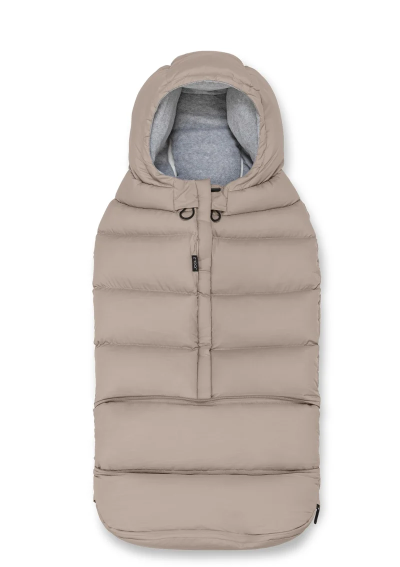 Thermo Fußsack Sandy Taupe