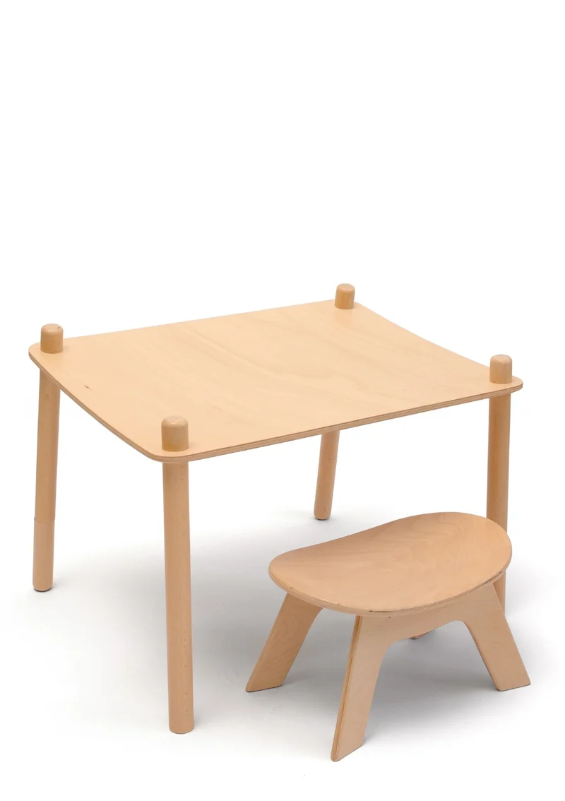 Umbau-Set Wickeltisch 'Pago' zu Kindertisch, inkl. Hocker 'Hiro'
