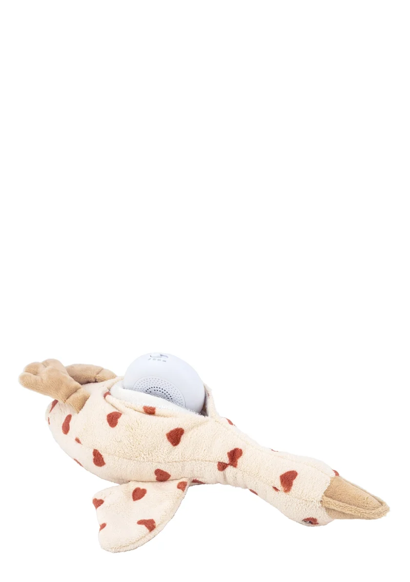Kuscheltier mit Spieluhr 'Liva ' Beige Hearts (wiederaufladbar)