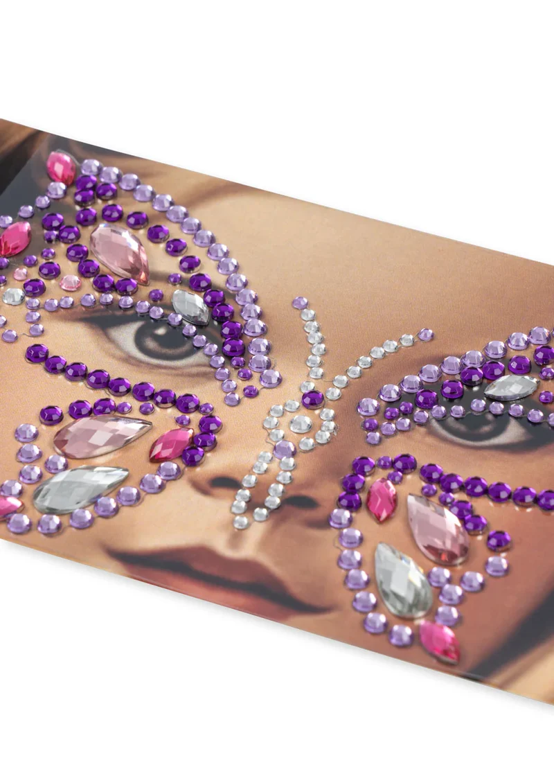 Glitzersteine im Schmetterling-Motiv von Konges Slojd - perfekt für Karneval