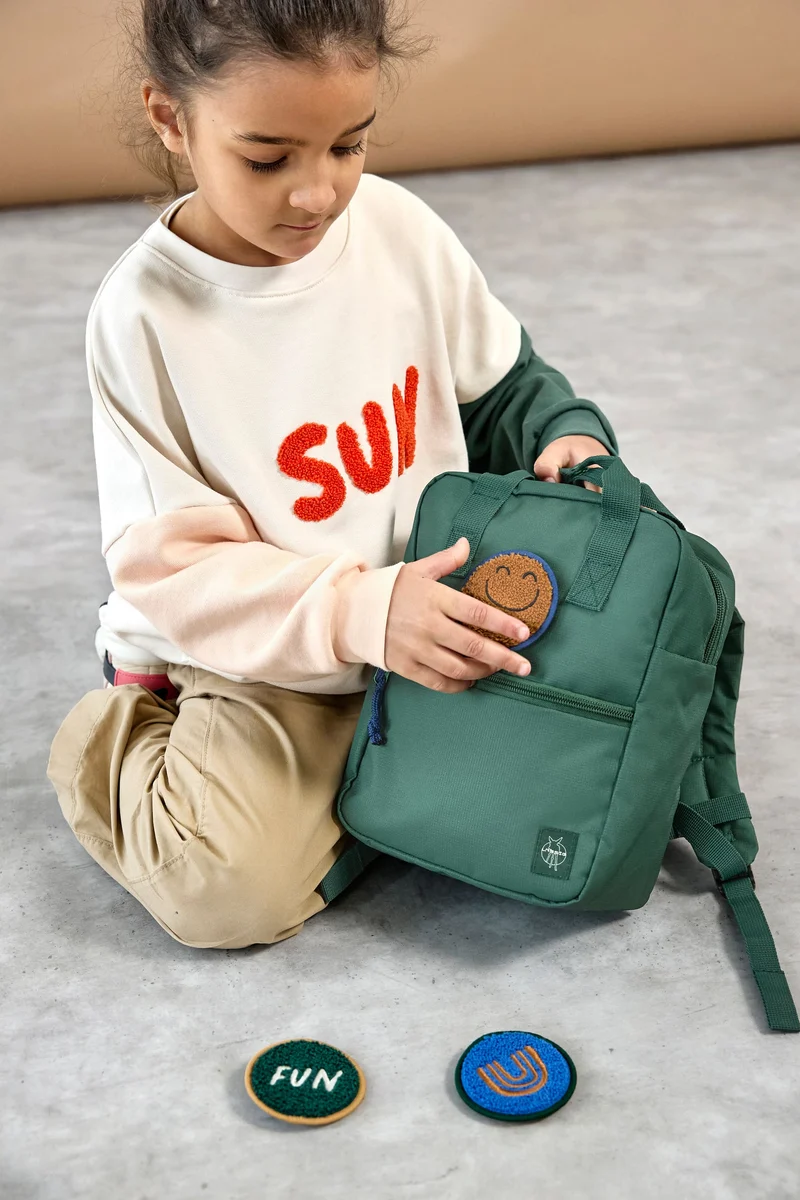Kindergartenrucksack "Little Gang" in Grün von Lässig