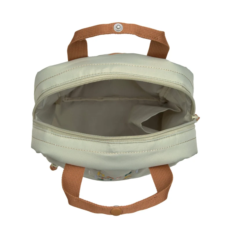 Rucksack "Little Gang" von Lässig mit "Happy little Soul" -Motiv, perfekt für den Kita-Start