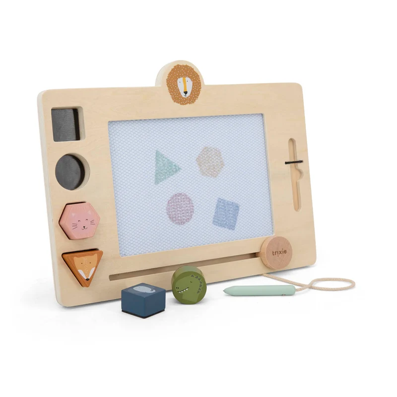 Maltafel aus Holz von Trixie Baby