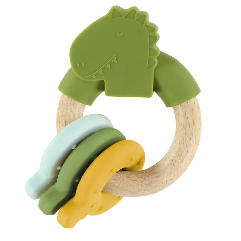 Aktivitätsring/Beißring "Mr. Dino" von Trixie Baby