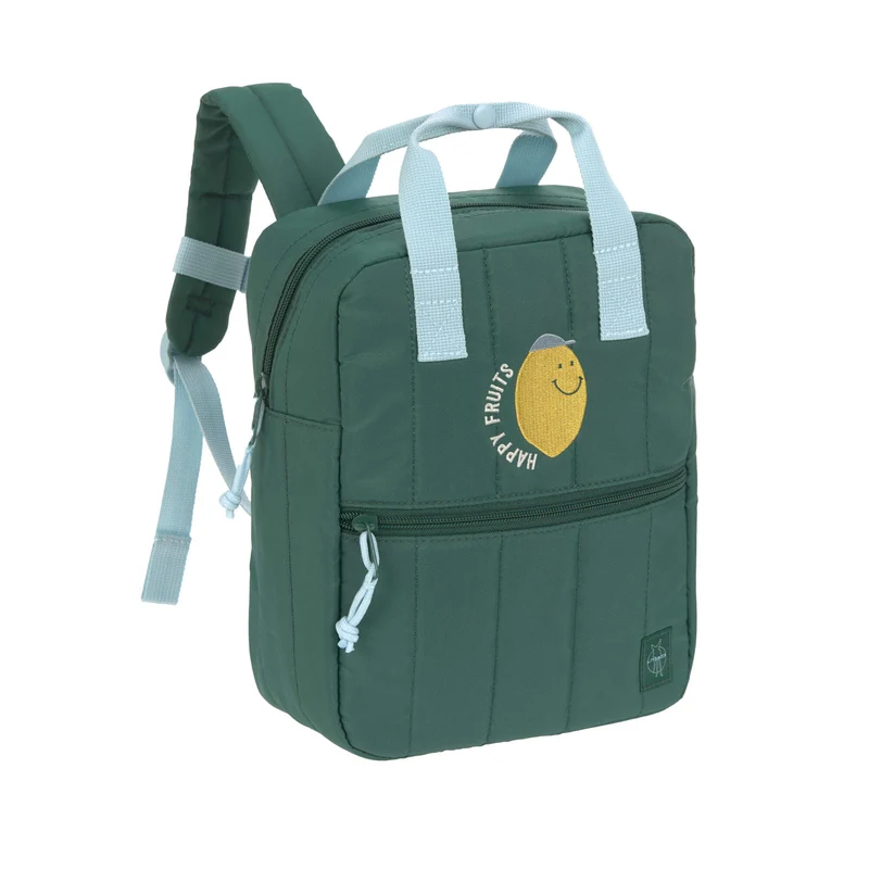 Rucksack "Little Gang" von Lässig mit "Zitronen" -Motiv, perfekt für den Kita-Start