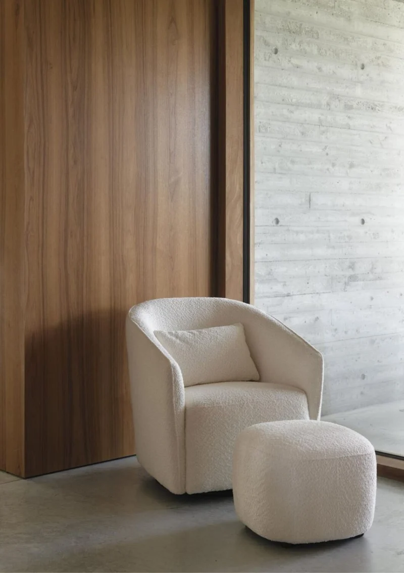 Drehsessel 'Gomi Swivel & Gliding' Cream