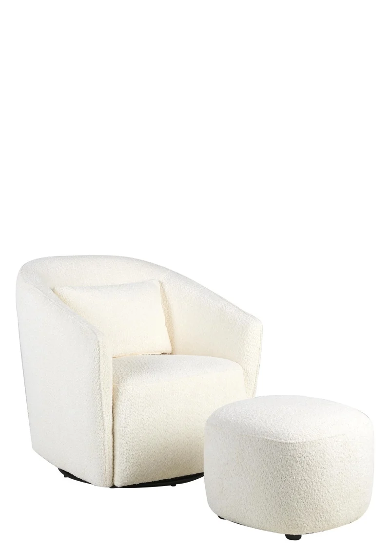 Drehsessel 'Gomi Swivel & Gliding' Cream