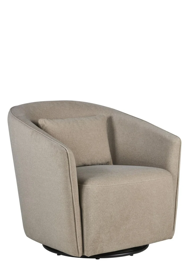 Drehsessel 'Gomi Swivel & Gliding' Mohair Latte