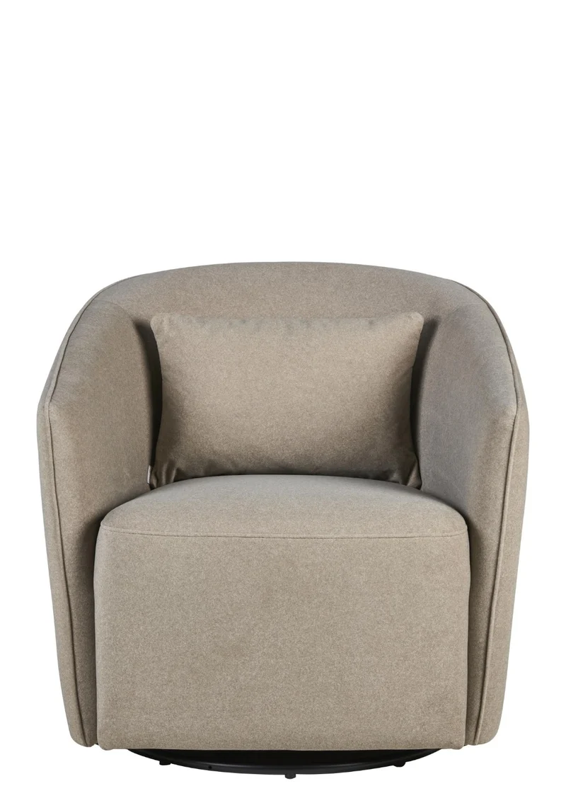 Drehsessel 'Gomi Swivel & Gliding' Mohair Latte