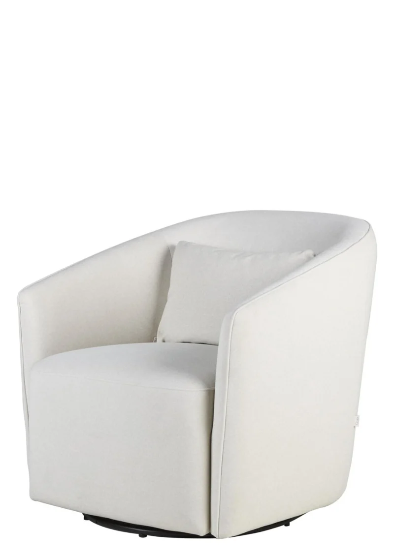 Drehsessel 'Gomi Swivel & Gliding' Mohair Beige