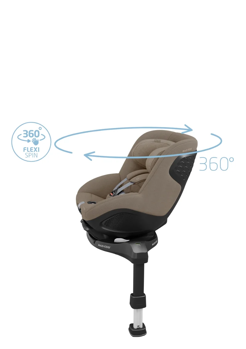 Kindersitz 'Mica 360 Pro' Authentic Truffle