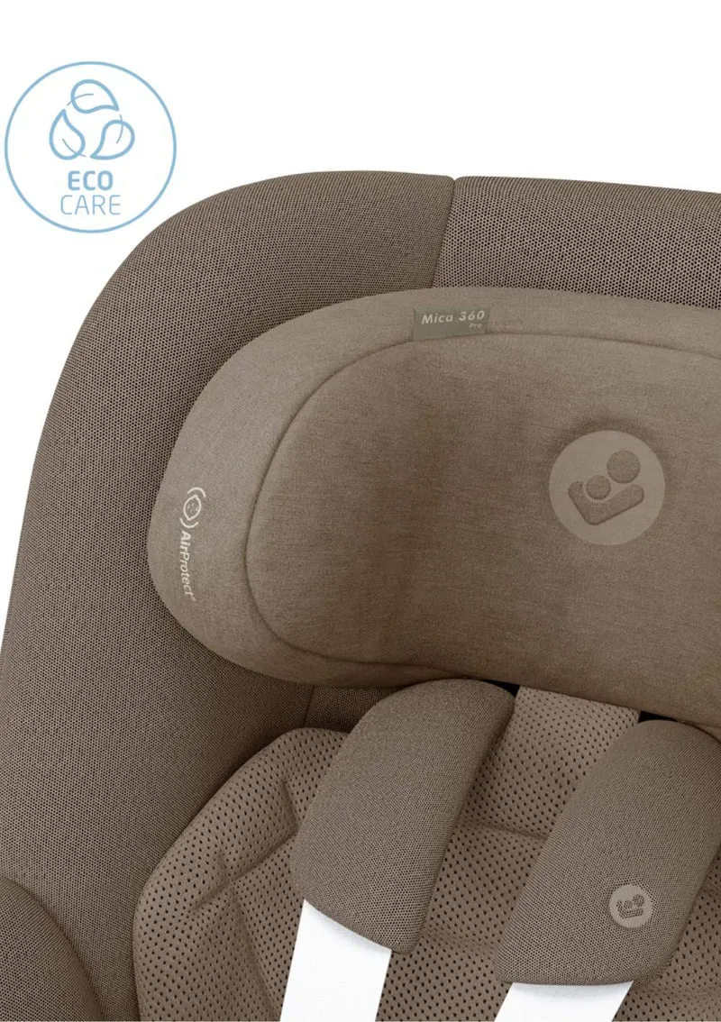 Kindersitz 'Mica 360 Pro' Authentic Truffle