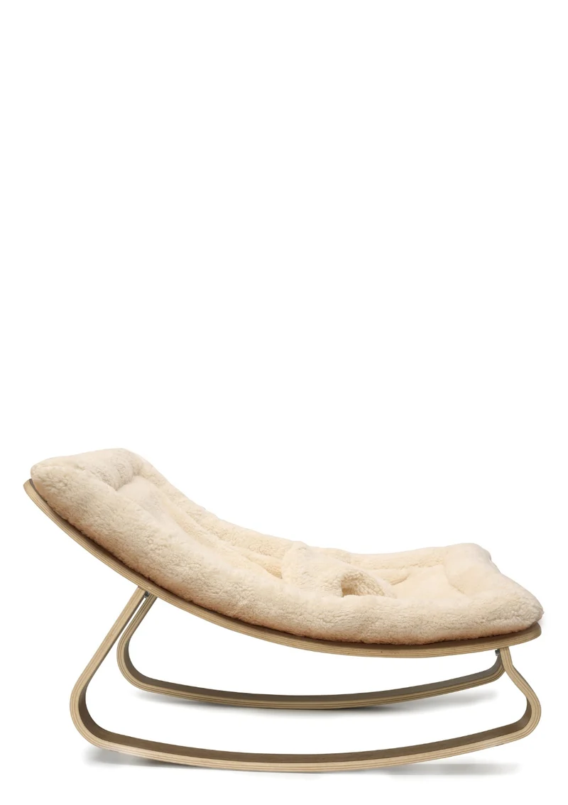 Babywippe 'Levo' Fur Milk