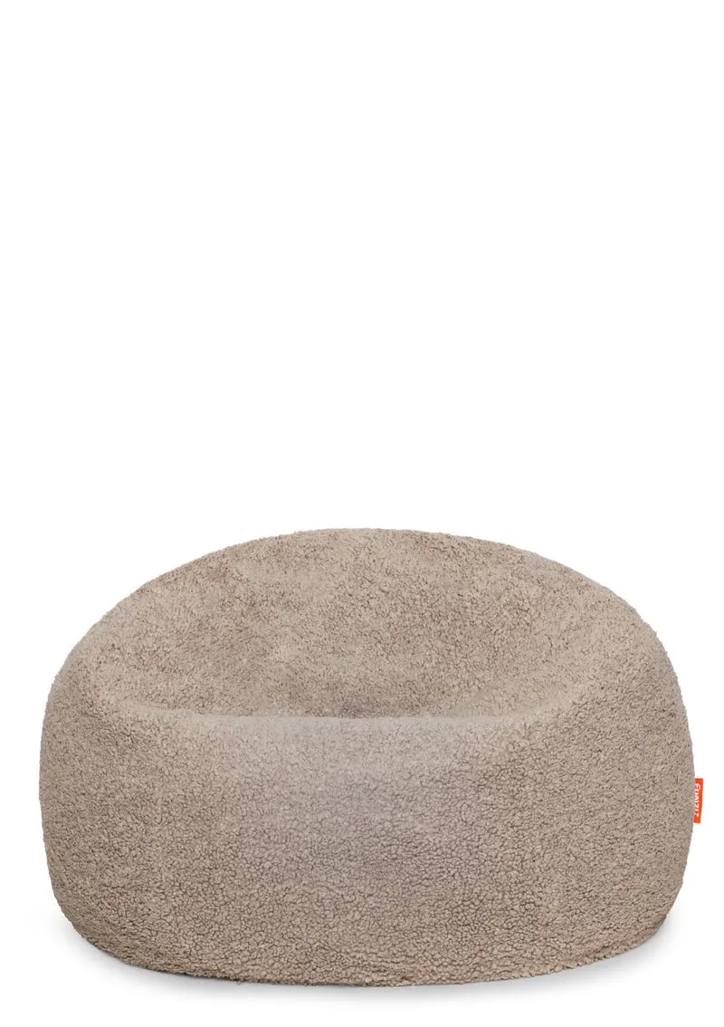 Sitzsack Teddy Haselnuss