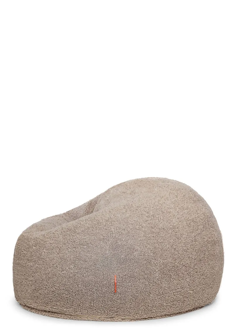 Sitzsack Teddy Haselnuss