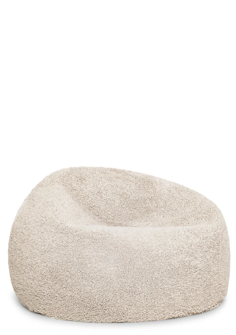 Sitzsack Teddy Beige