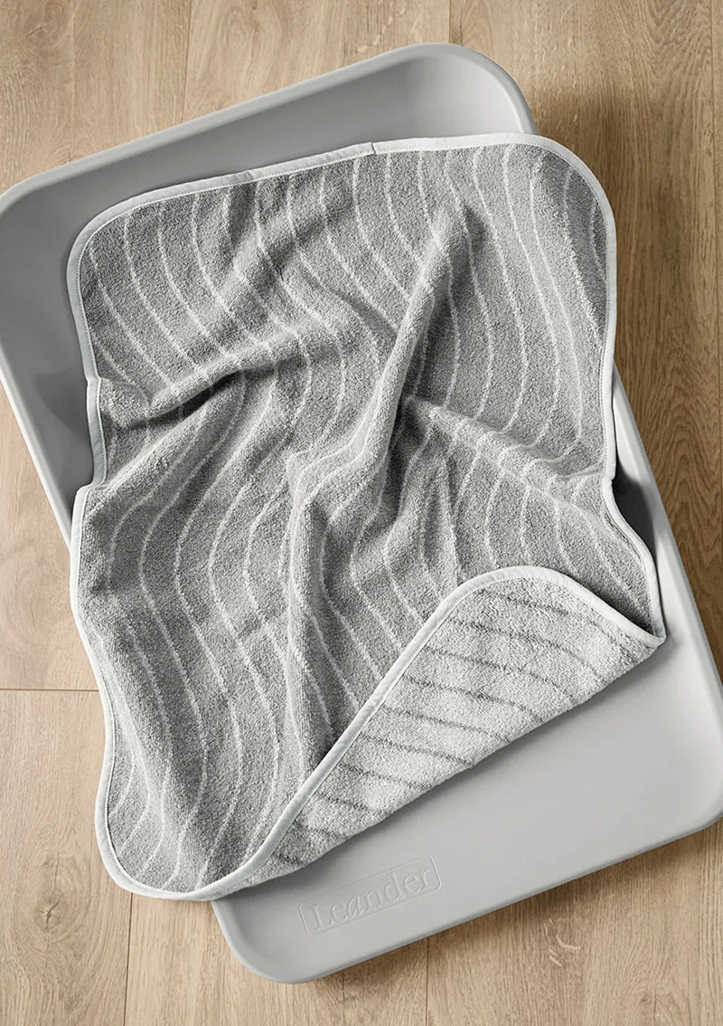 Topper Wickelauflage Organic 'Woodland' Cool Grey