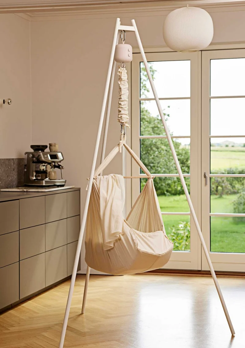 Federwiegenmotor 'LeeLo02' Beige