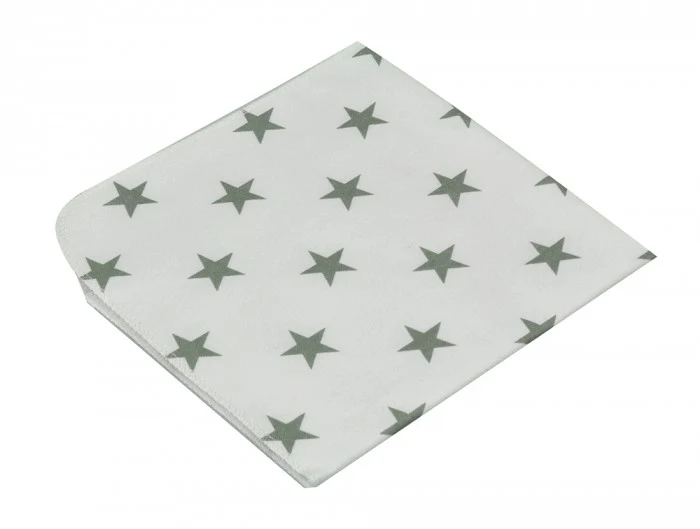 Asmi Moltontuch 3er Pack Sterne 40x40 cm kochfest
