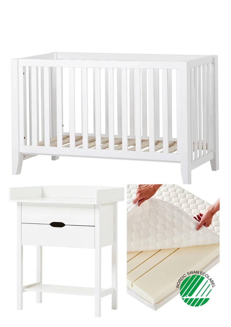 3-teiliges Babyzimmer-Set 'ANTON & ISABELLA'