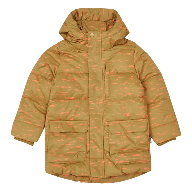 Gosoaky Tiger eye AOP ochre Winterjacke 110/116