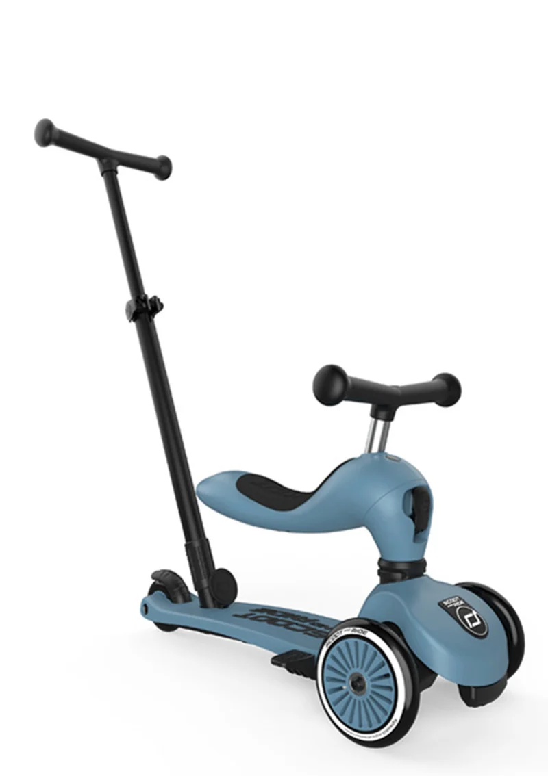 2in1 Kickboard 'Highwaykick 1 Push & Go' steel