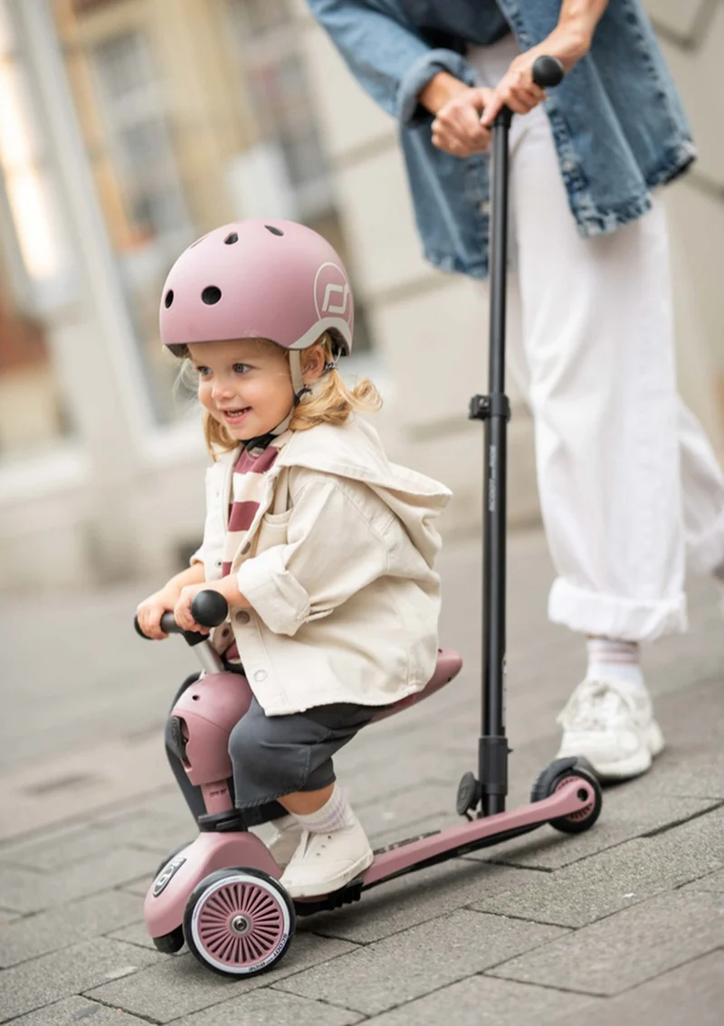 2in1 Kickboard 'Highwaykick 1 Push & Go' wildberry